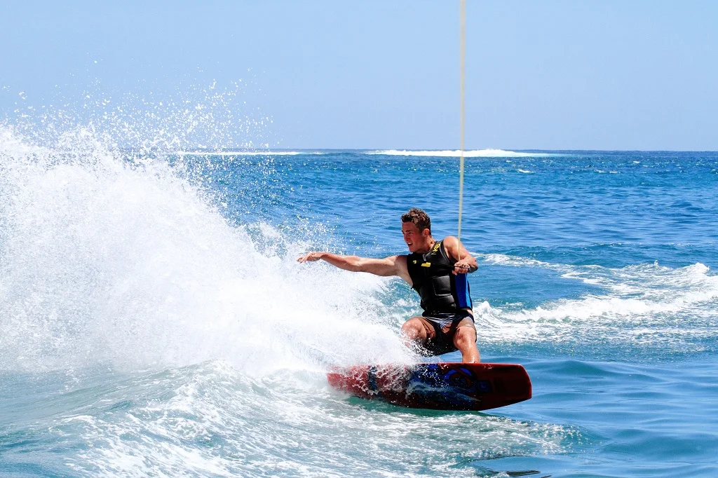 wakeboarding