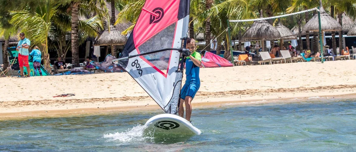 windsurfing lesson